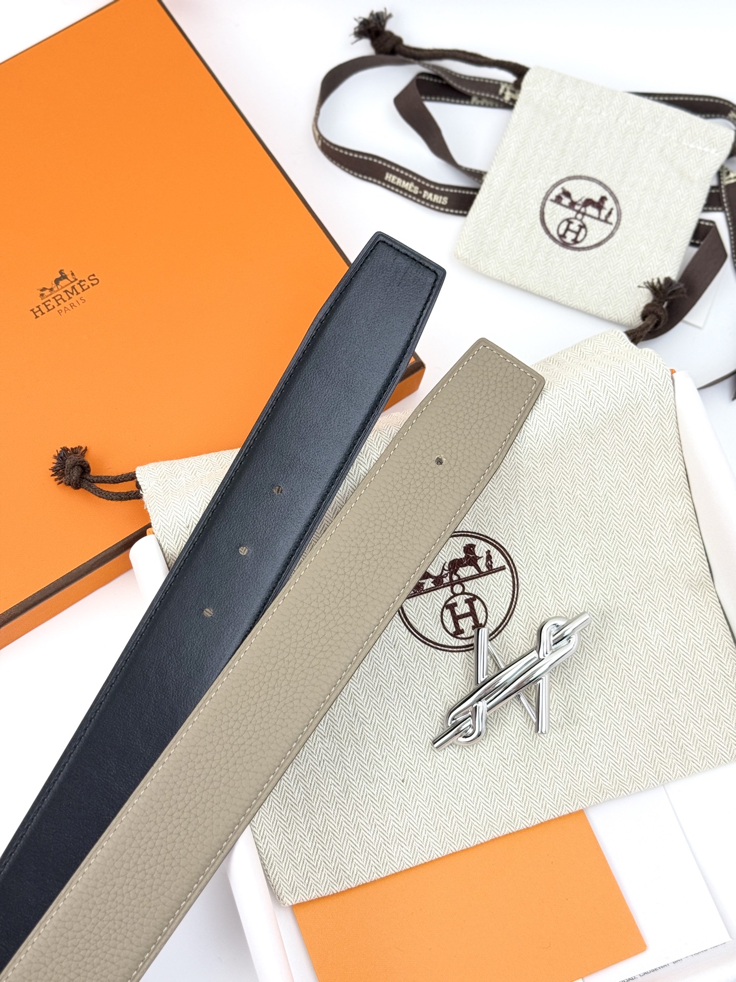 Hermès Male Basic Belt 38mm-s-m-l