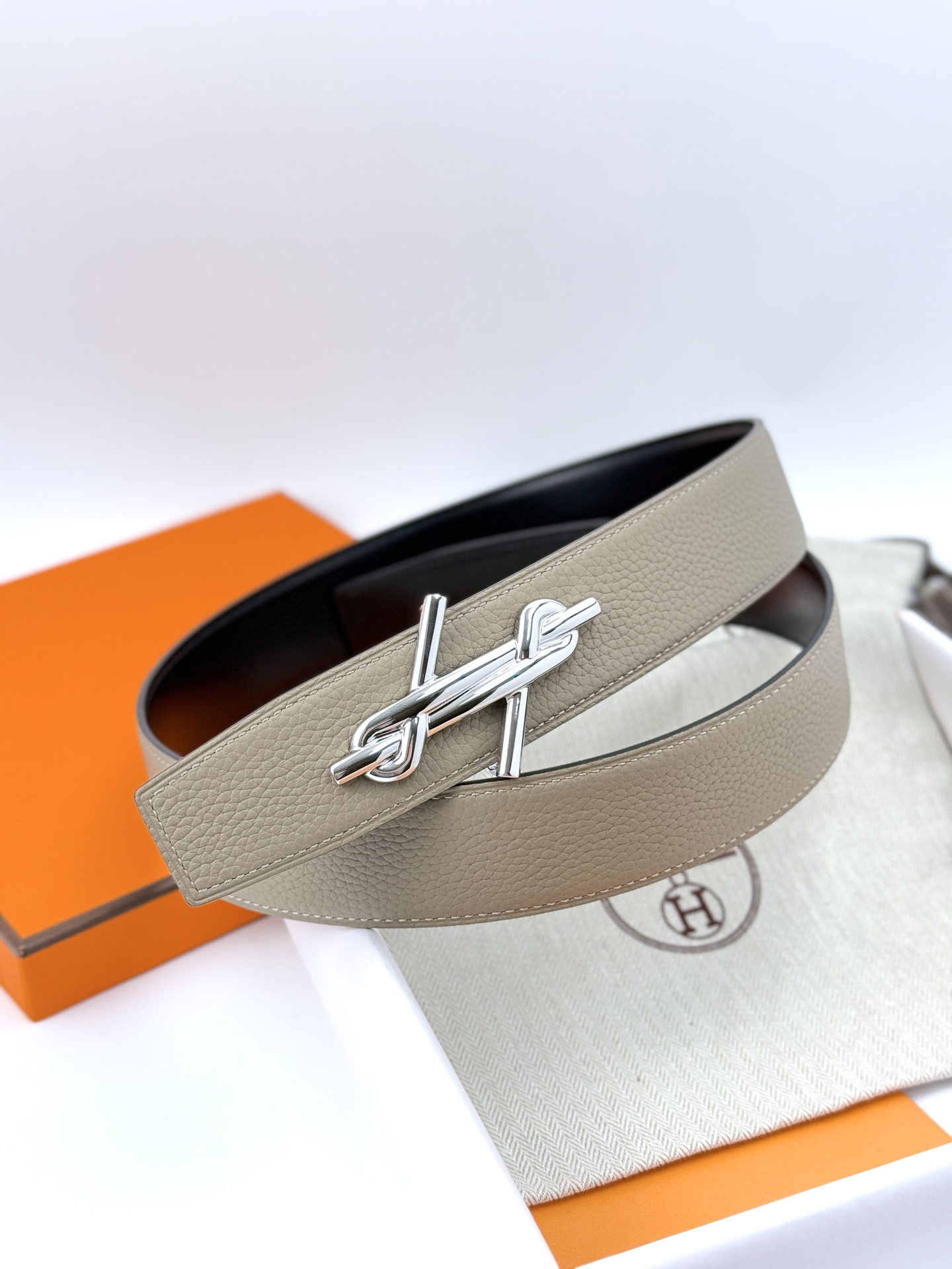 Hermès Male Basic Belt 38mm-s-m-l