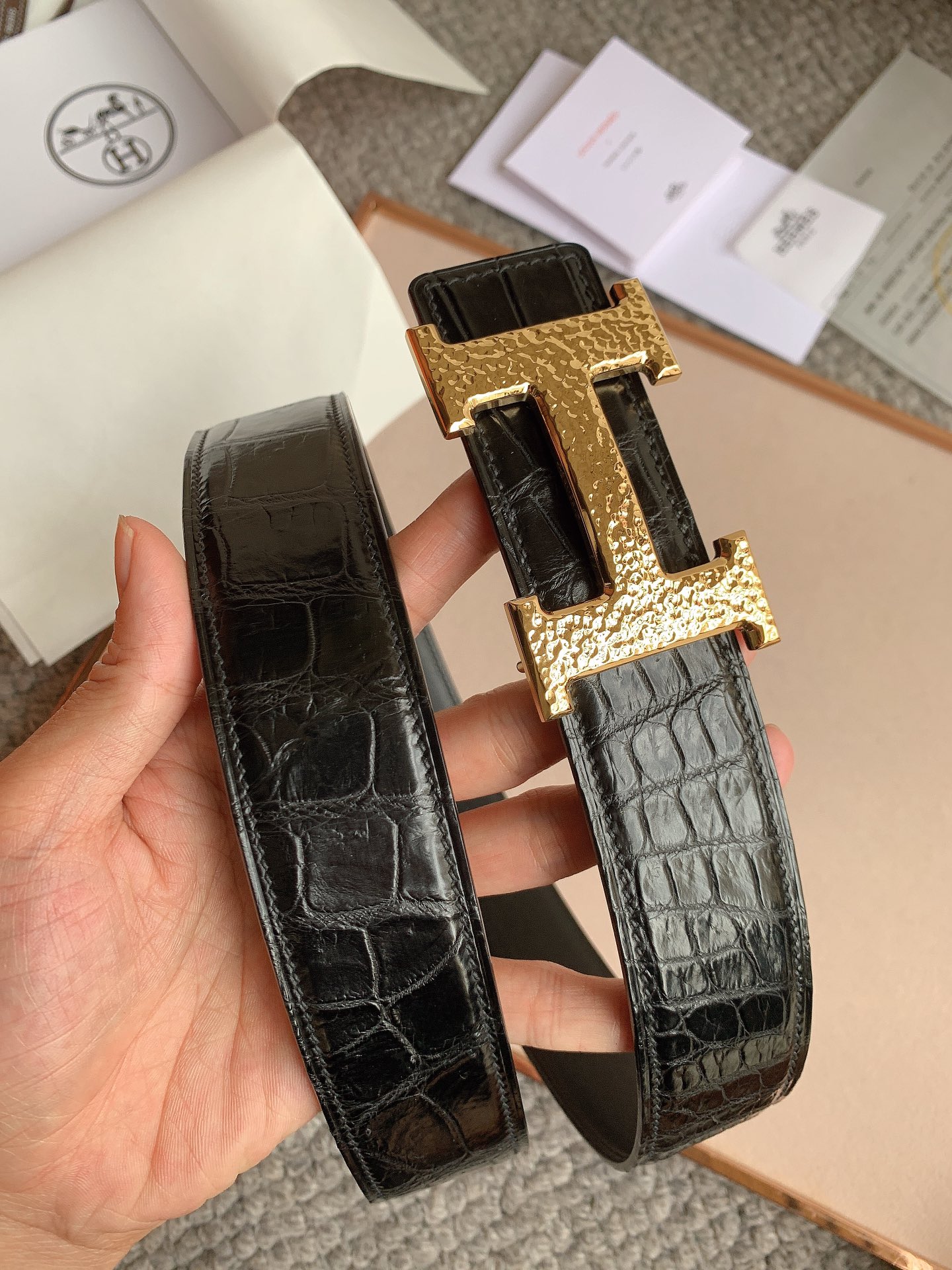 Hermès Basic Belt S-m