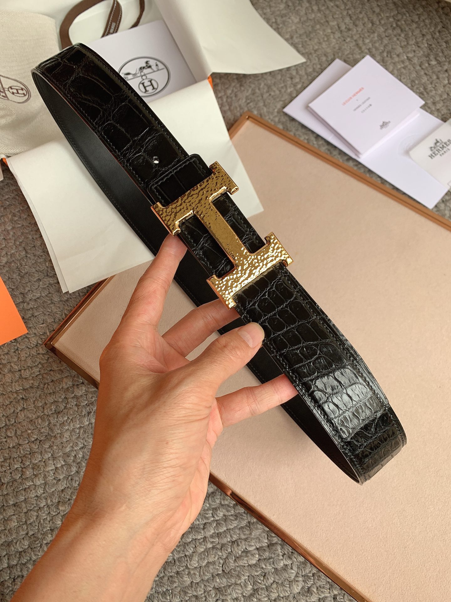 Hermès Basic Belt S-m