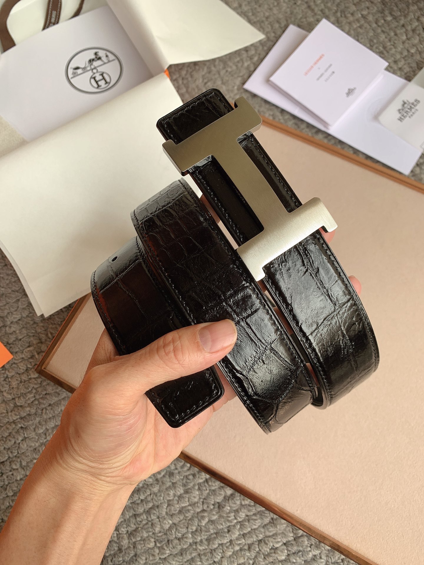 Hermès Basic Belt S-m