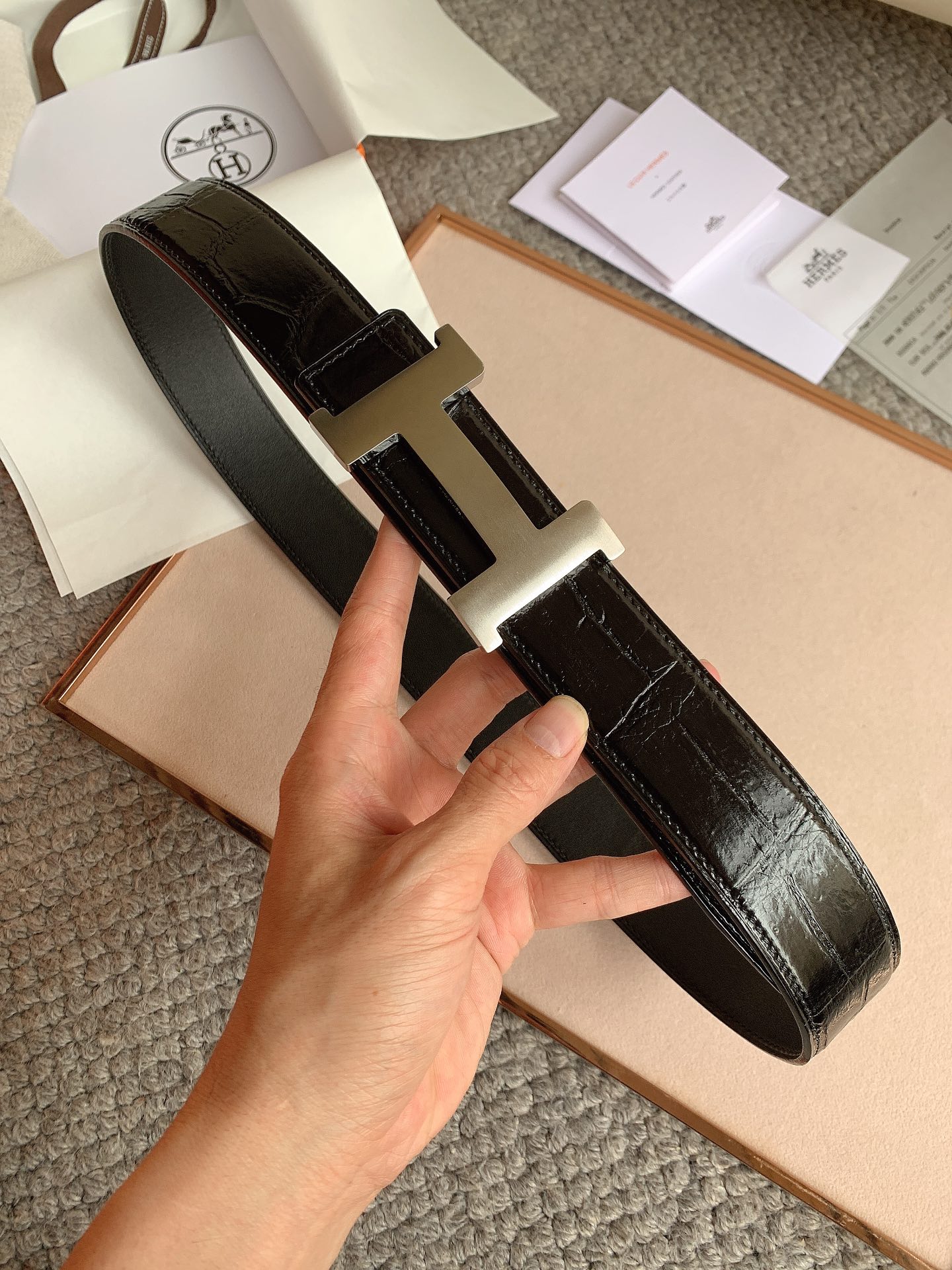 Hermès Basic Belt S-m