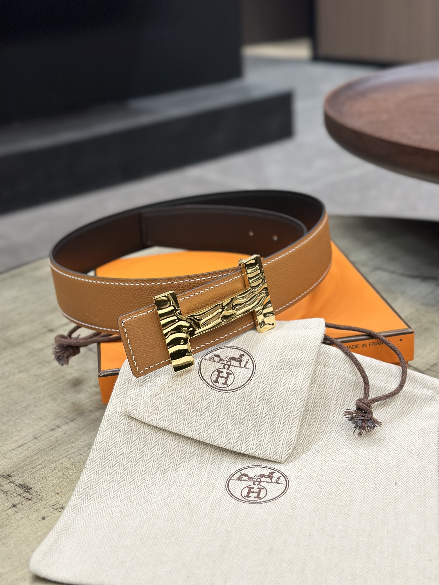 Hermès Basic Belt 38mm-s-m-l