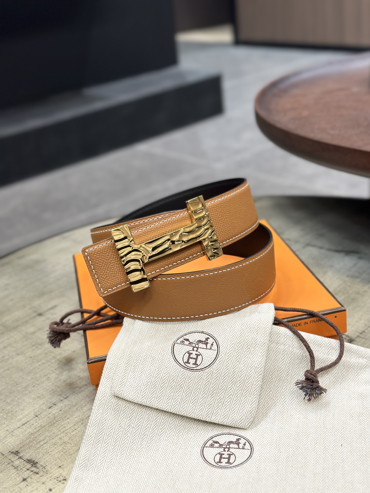 Hermès Basic Belt 38mm-s-m-l