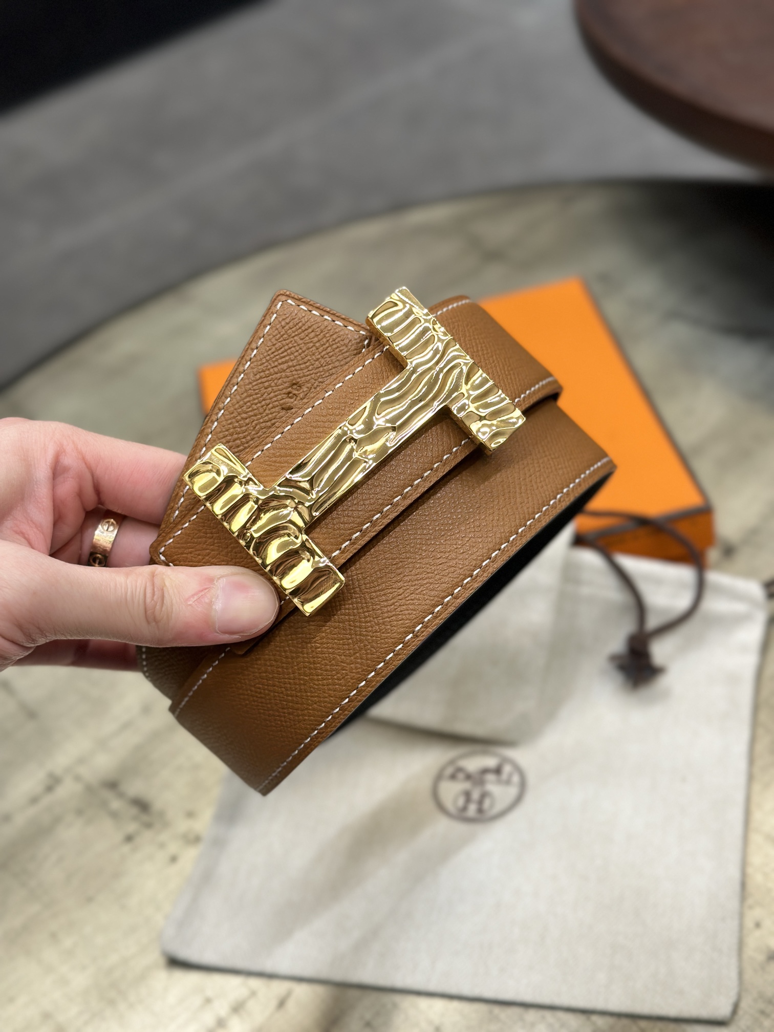 Hermès Basic Belt 38mm-s-m-l