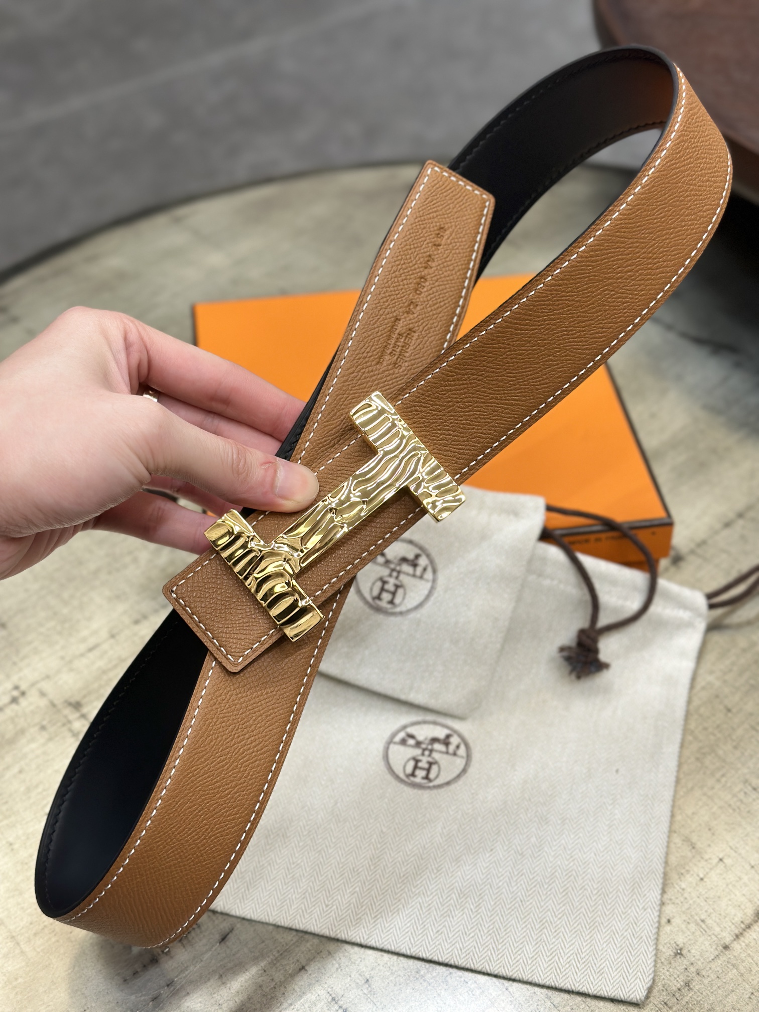 Hermès Basic Belt 38mm-s-m-l