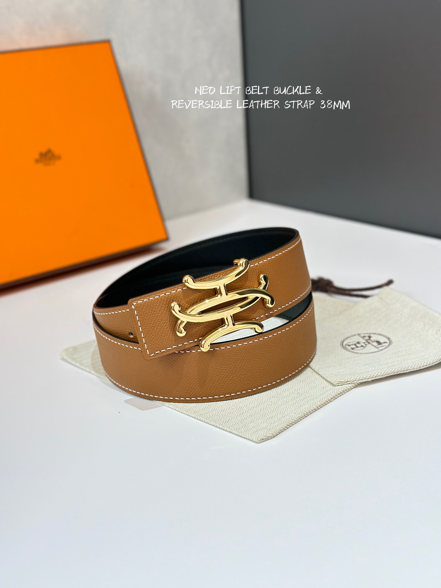 Hermès Basic Belt 38mm-s-m-l