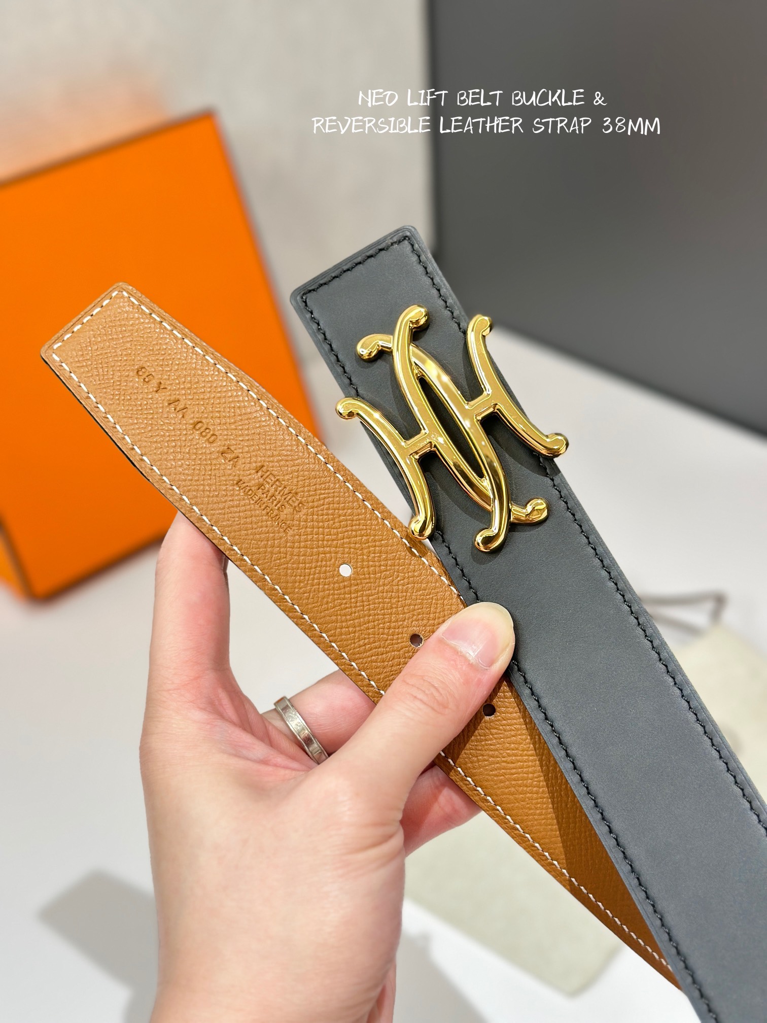 Hermès Basic Belt 38mm-s-m-l