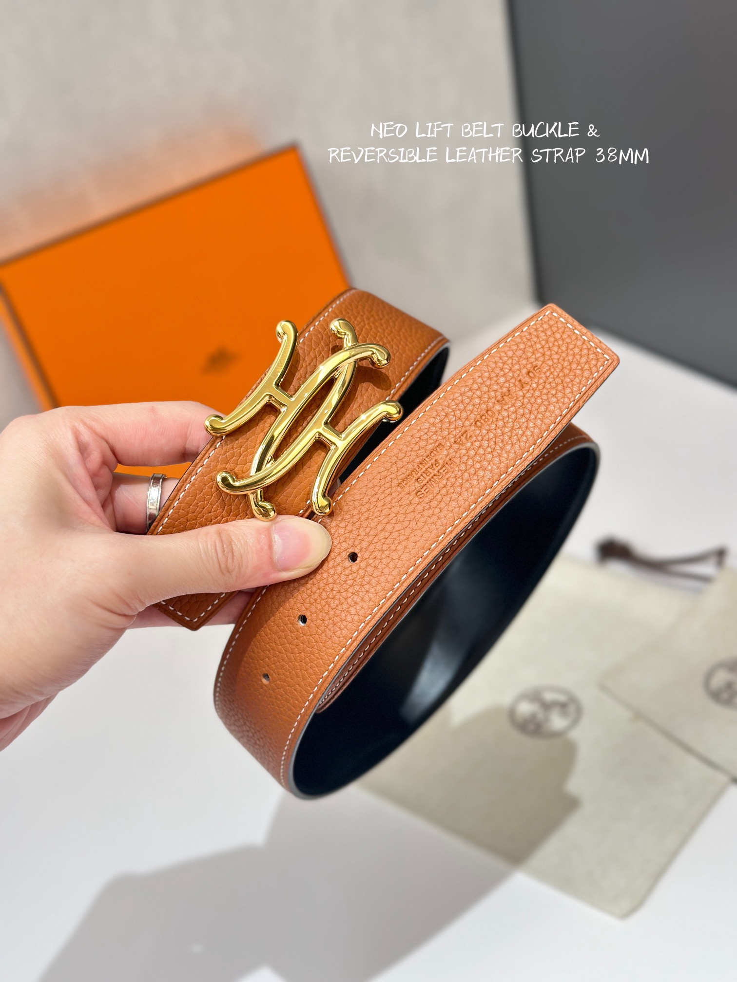 Hermès Basic Belt 38mm-s-m-l