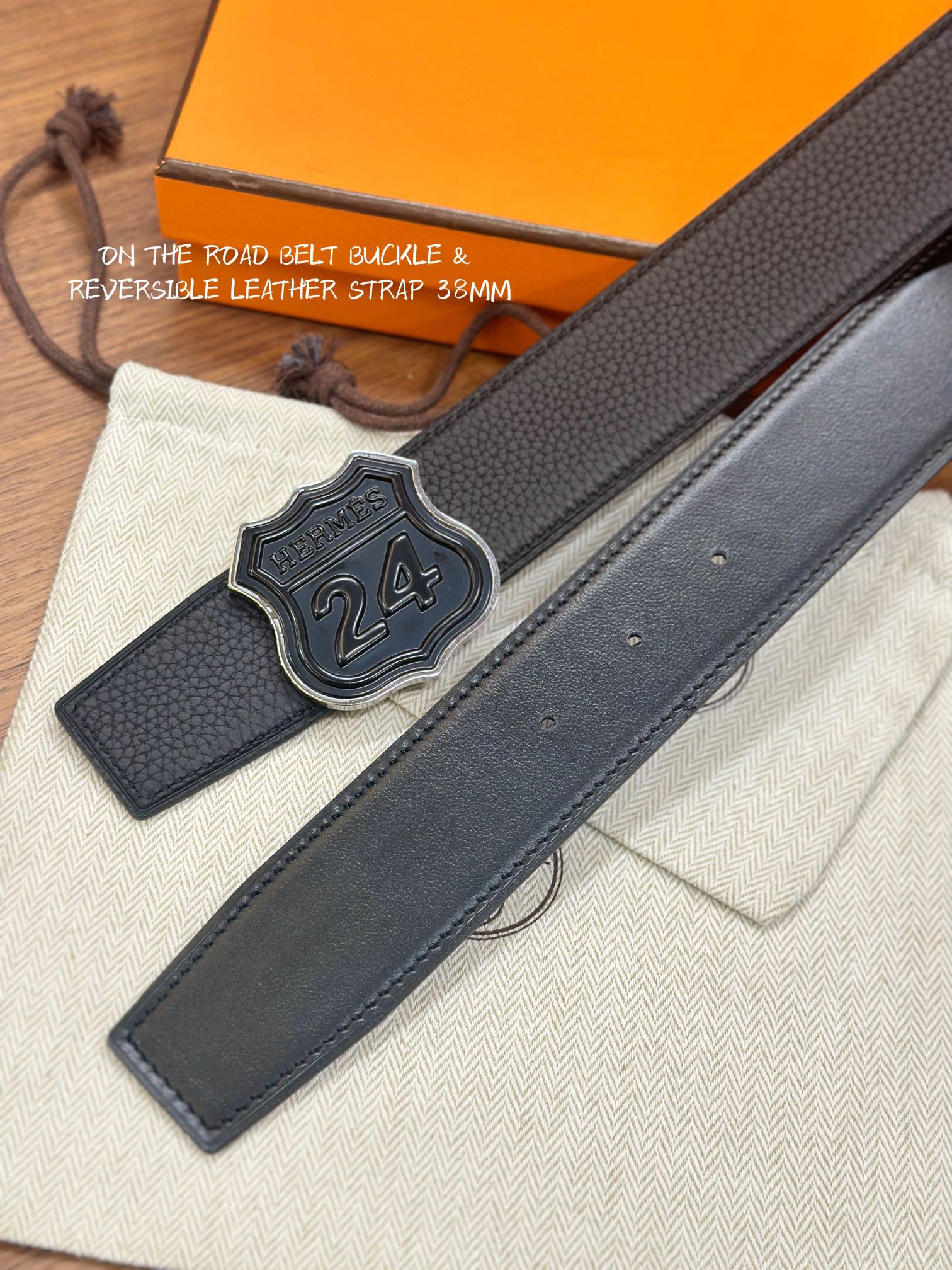 Hermès Basic Belt 38mm-s-m-l