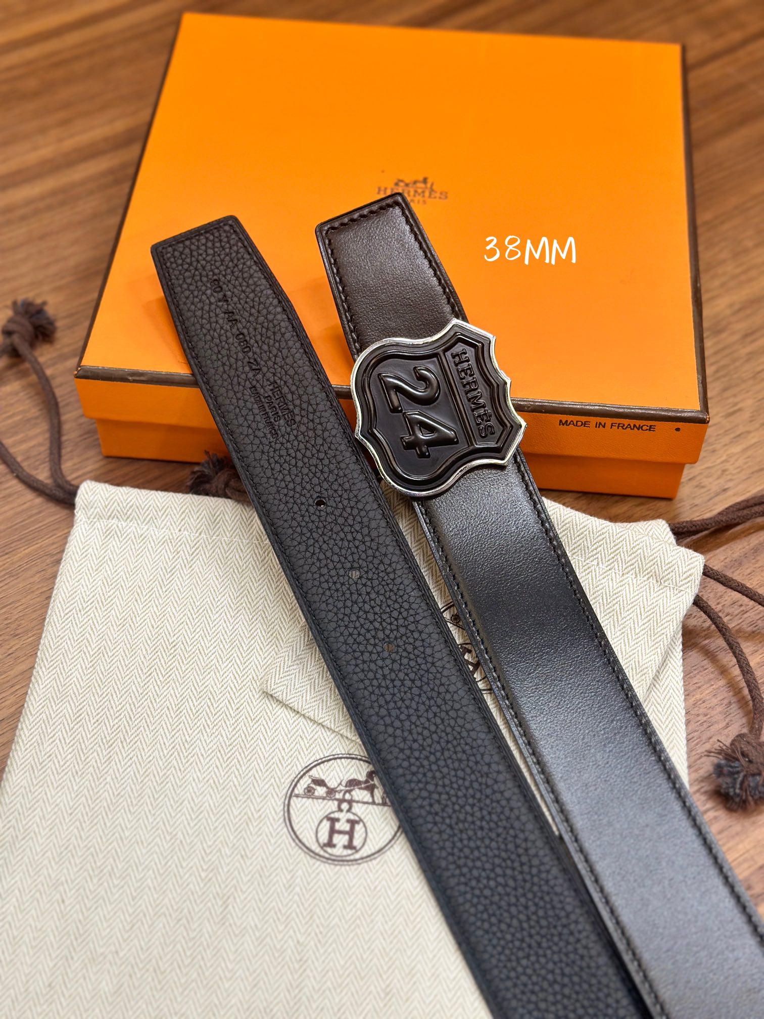 Hermès Basic Belt 38mm-s-m-l