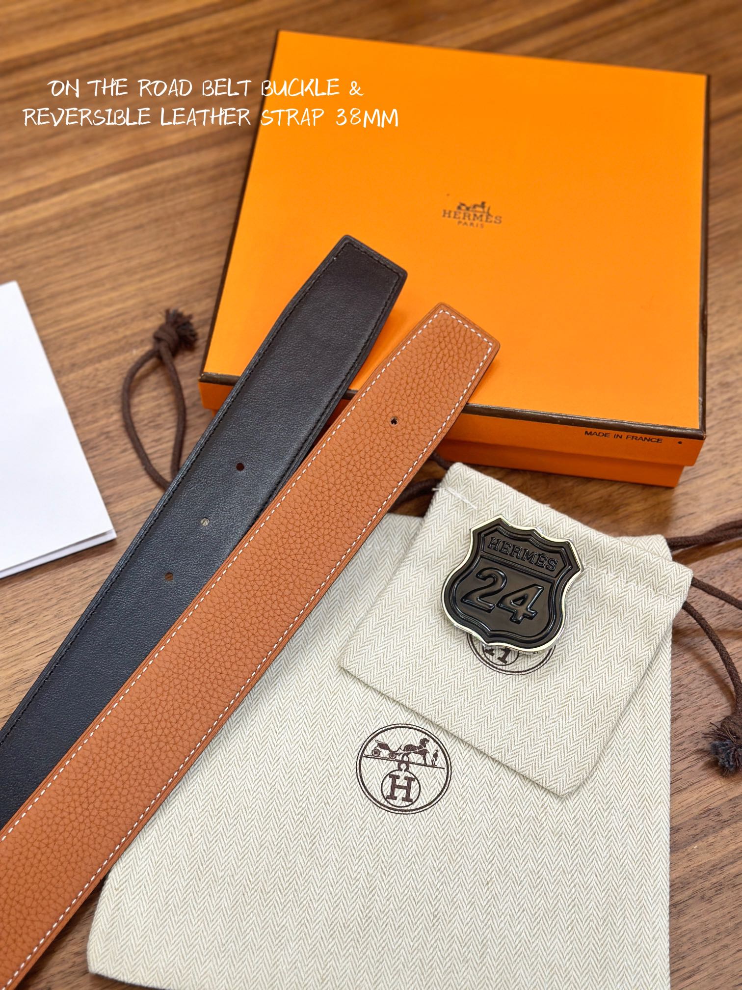 Hermès Basic Belt 38mm-s-m-l