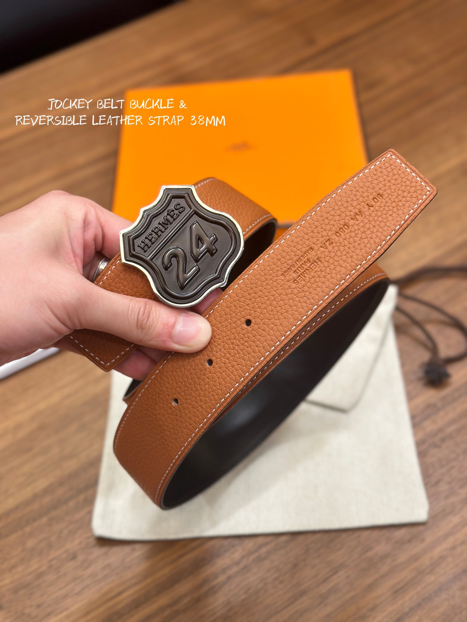 Hermès Basic Belt 38mm-s-m-l