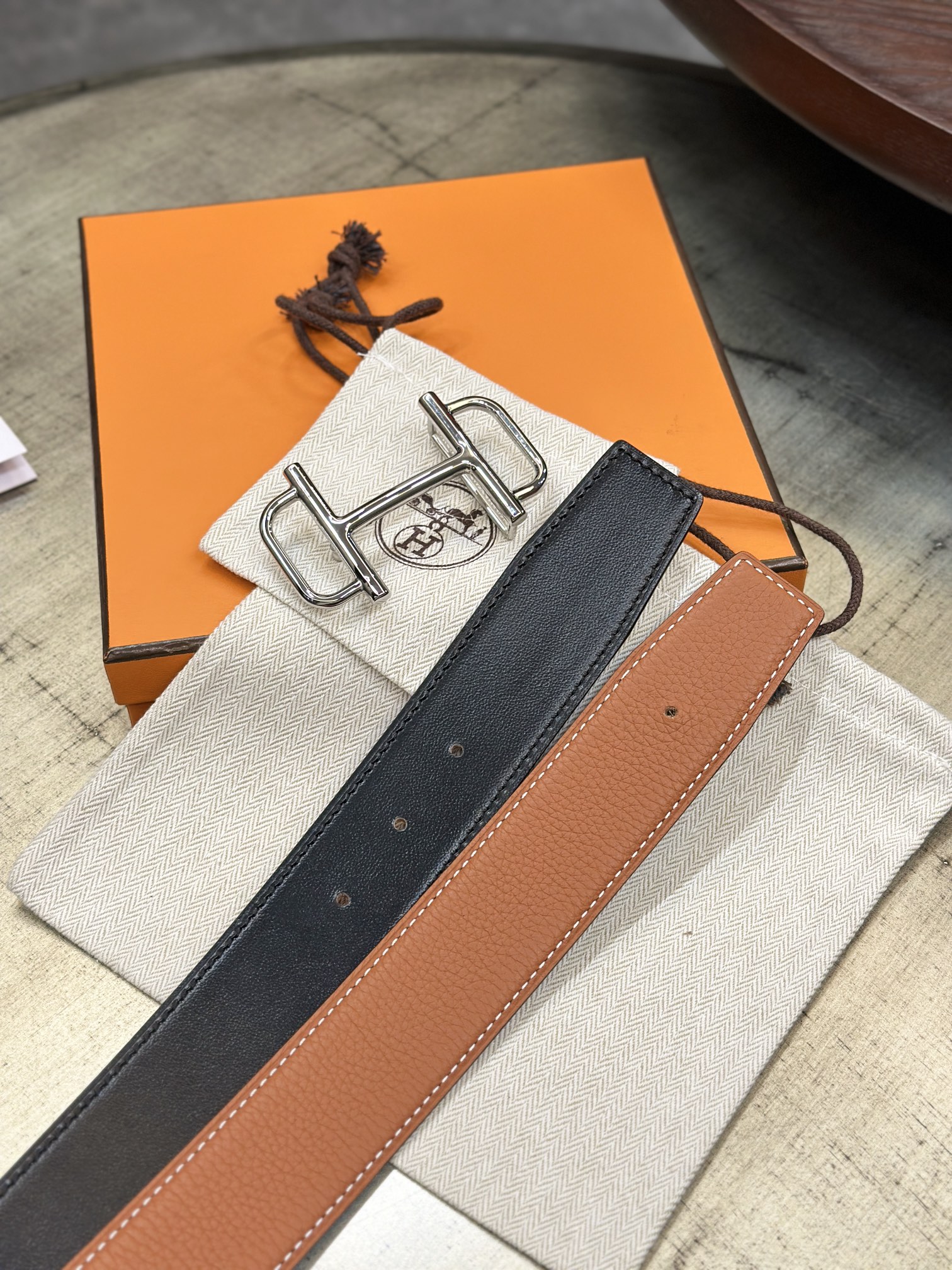 Hermès Basic Belt 38mm-s-m-l