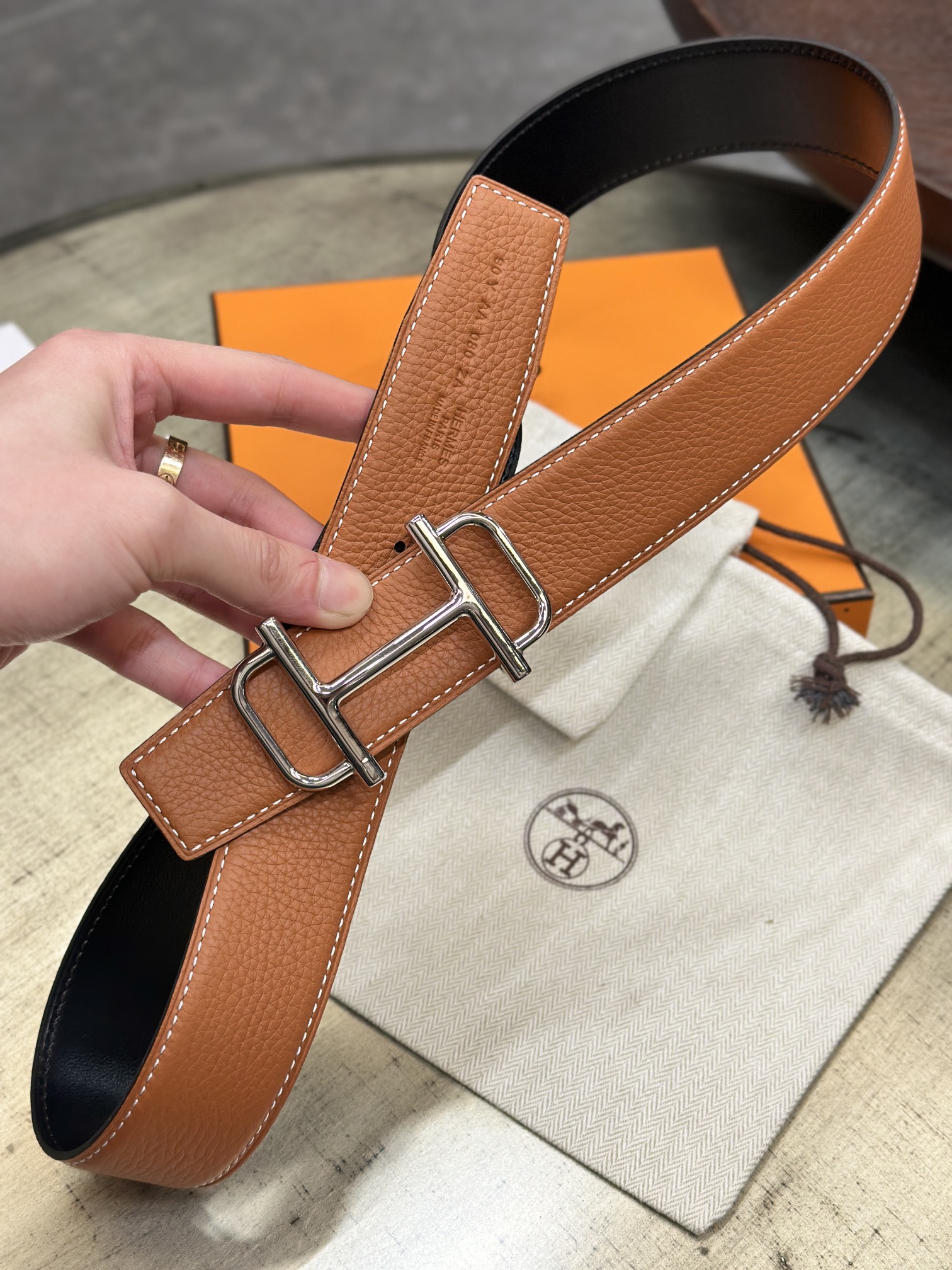 Hermès Basic Belt 38mm-s-m-l