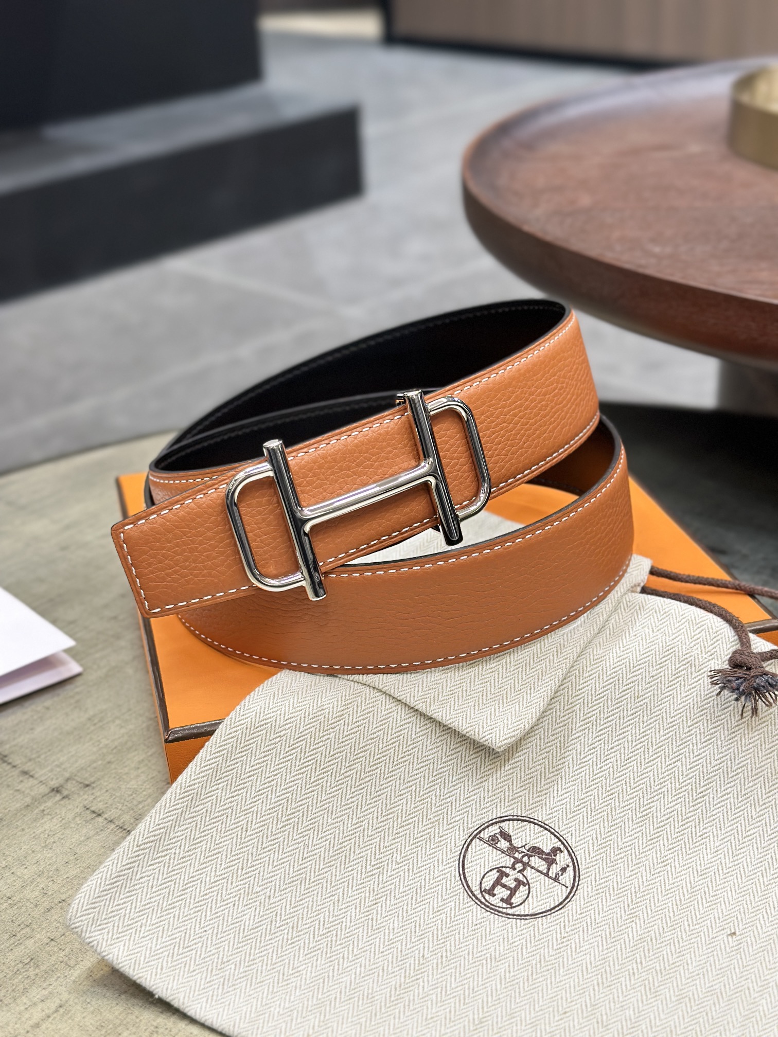 Hermès Basic Belt 38mm-s-m-l