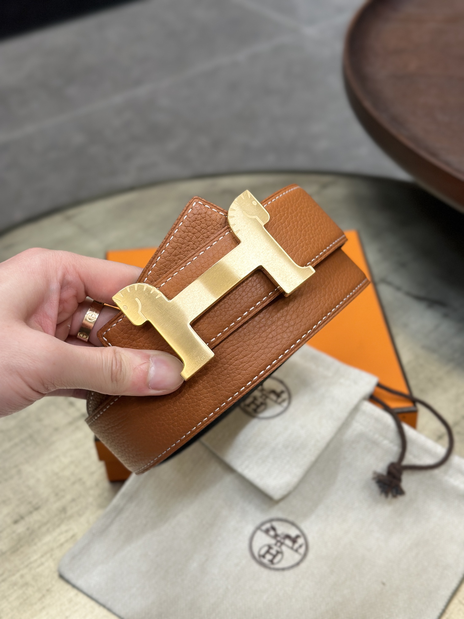 Hermès Basic Belt 38mm-s-m-l