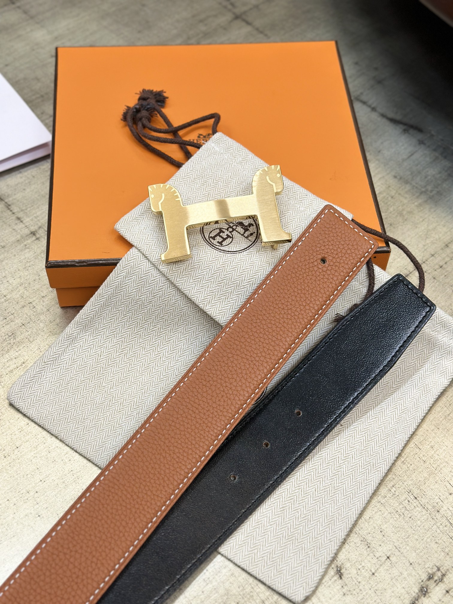Hermès Basic Belt 38mm-s-m-l