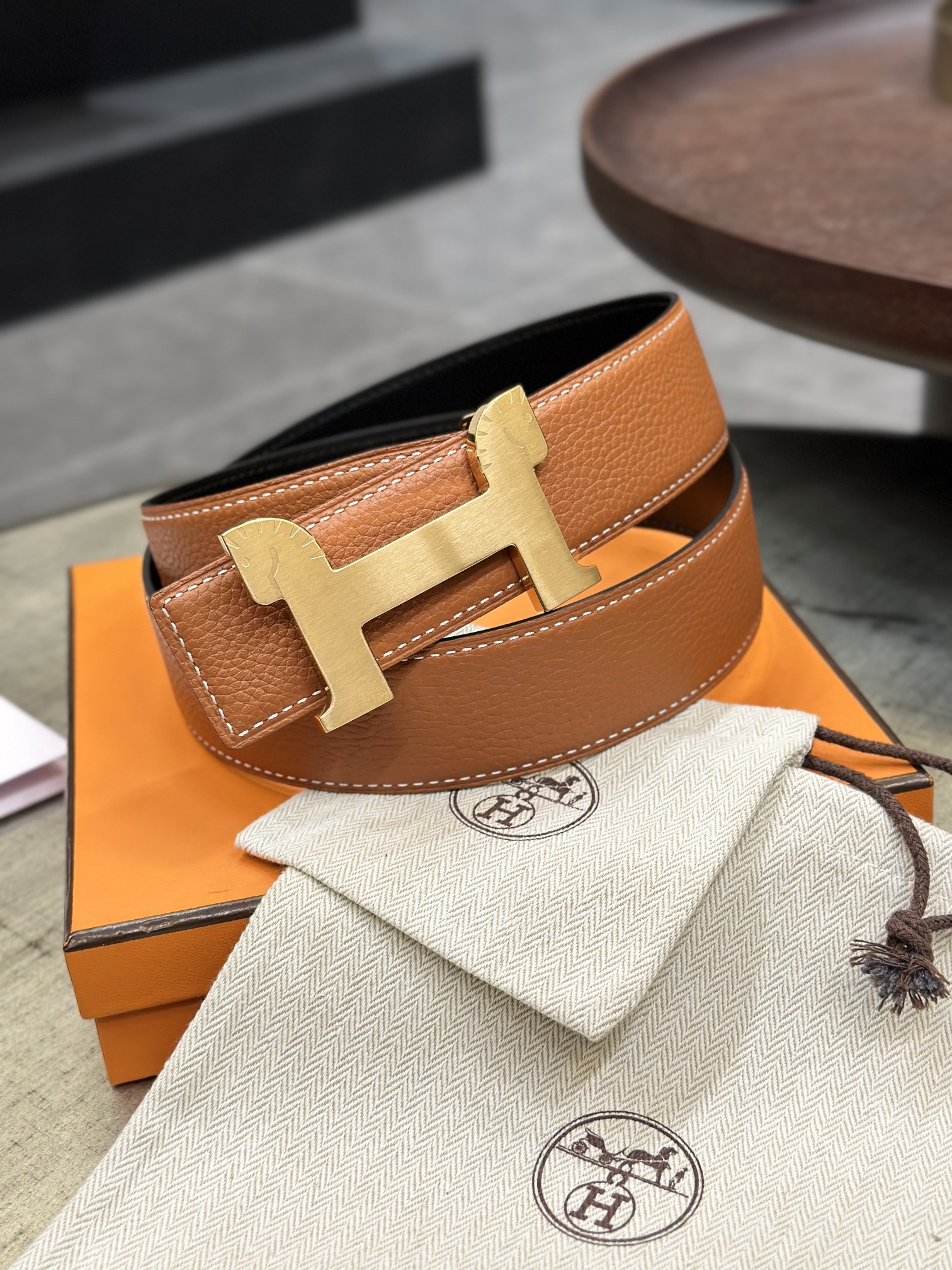 Hermès Basic Belt 38mm-s-m-l