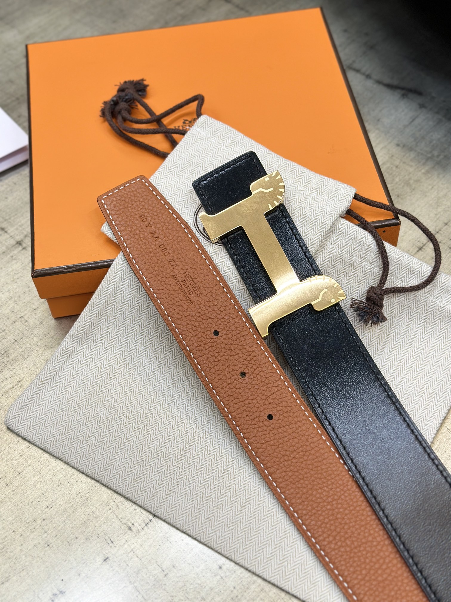 Hermès Basic Belt 38mm-s-m-l