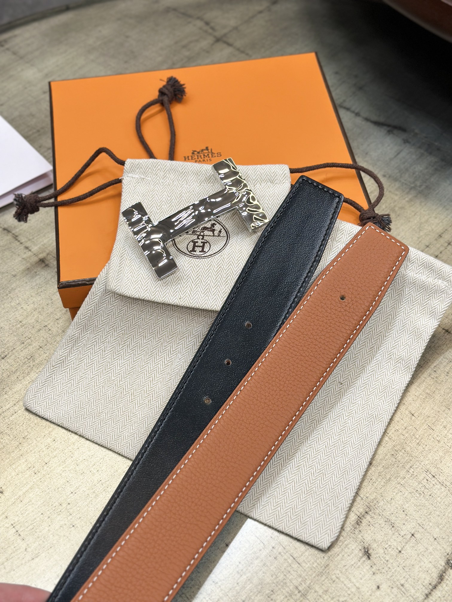 Hermès Basic Belt 38mm-s-m-l