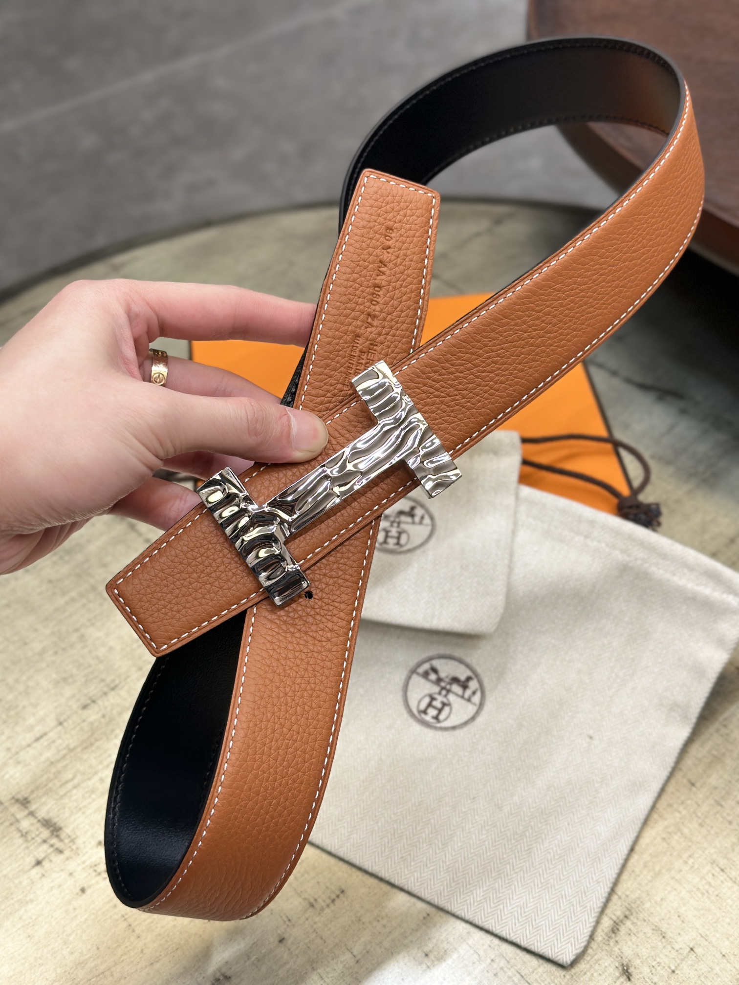 Hermès Basic Belt 38mm-s-m-l