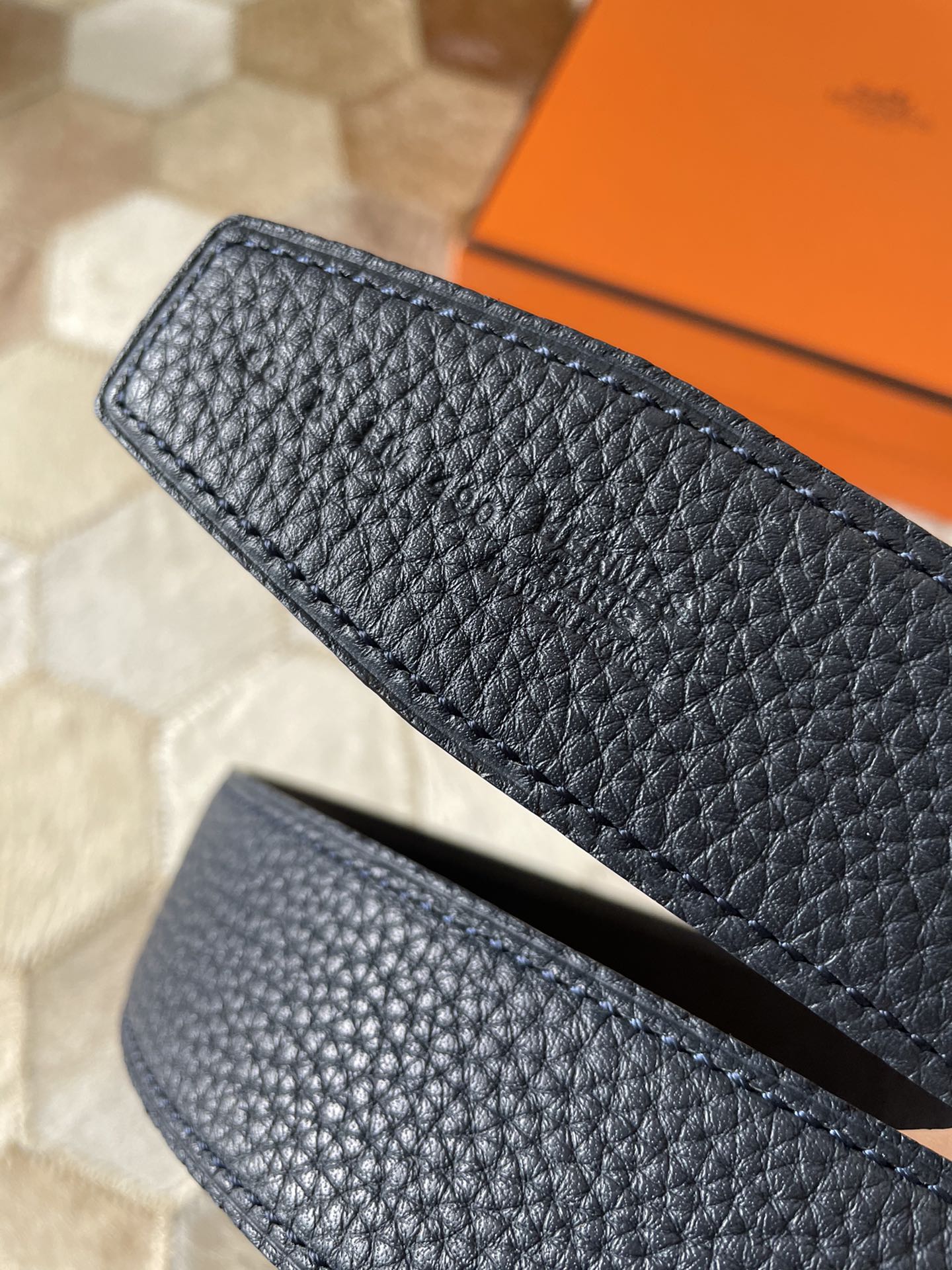 Hermès Male Leather Belt S-m-l