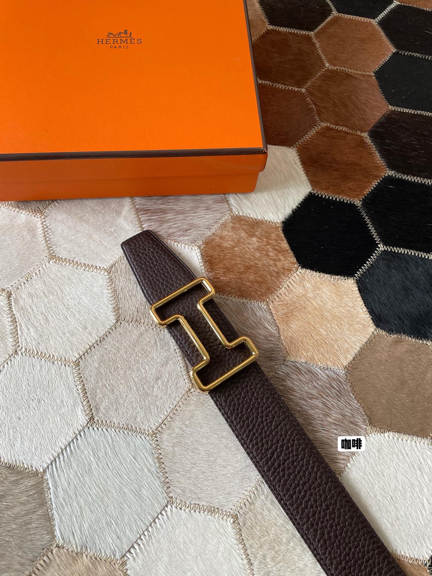 Hermès Male Leather Belt S-m-l
