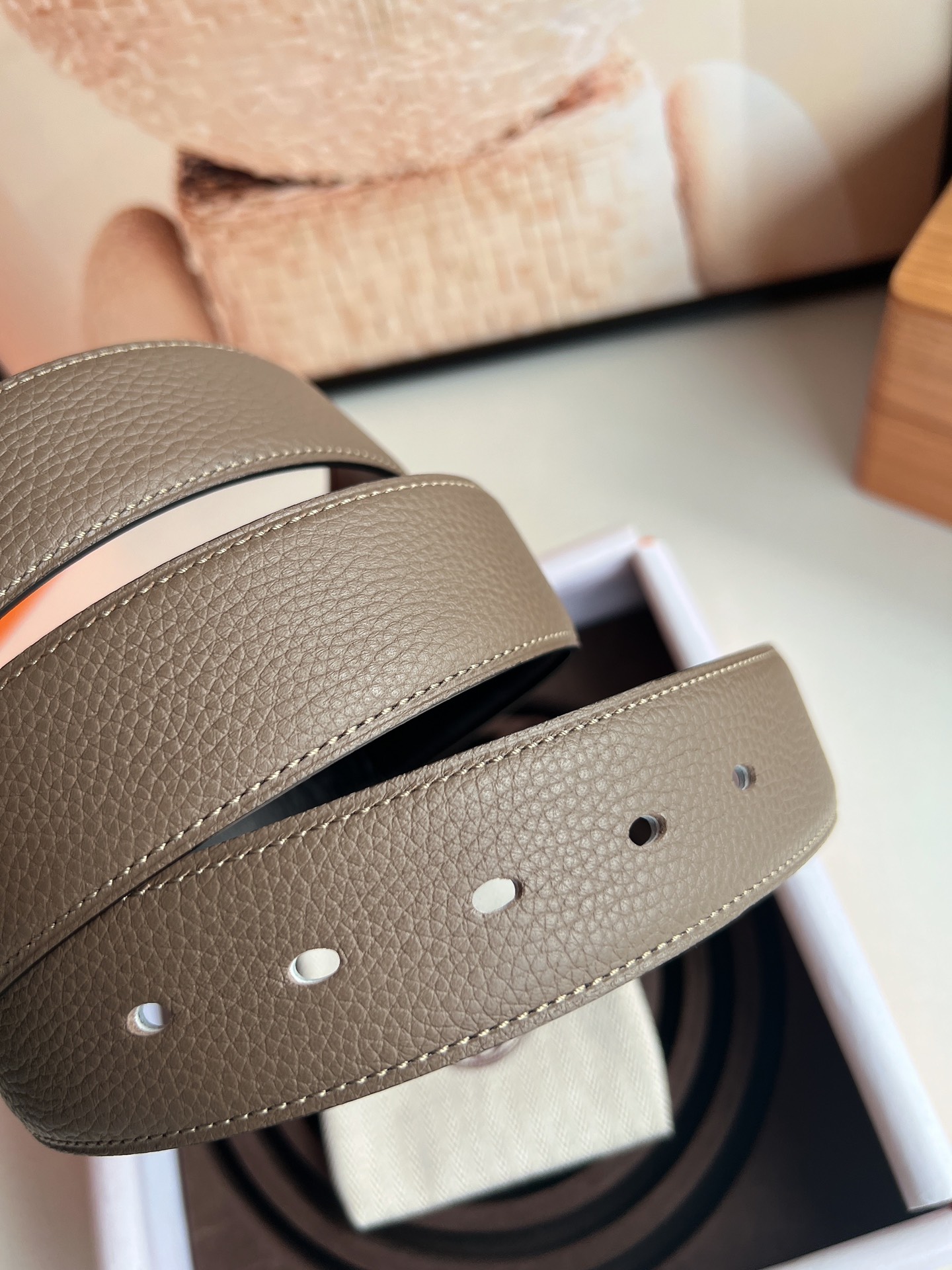 Hermès Basic Belt Cow Leather S-m