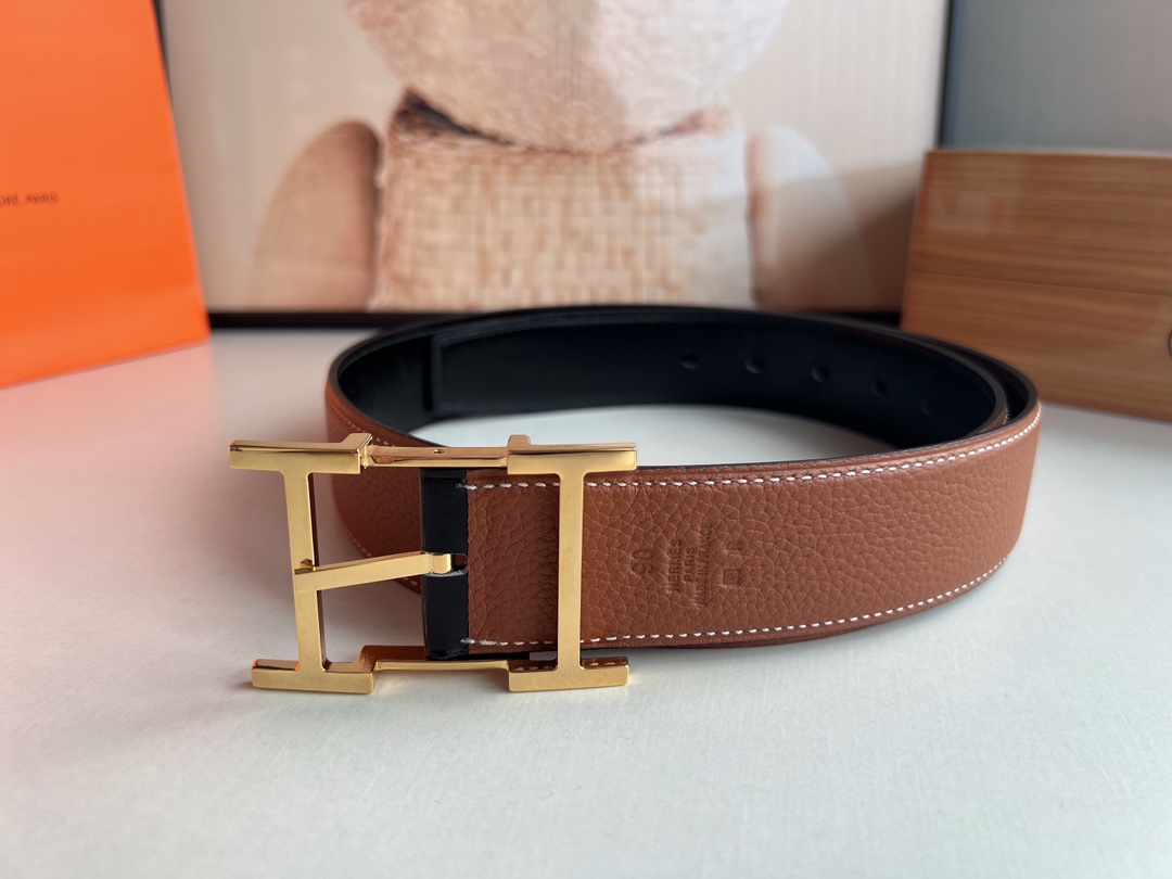 Hermès Basic Belt Cow Leather S-m