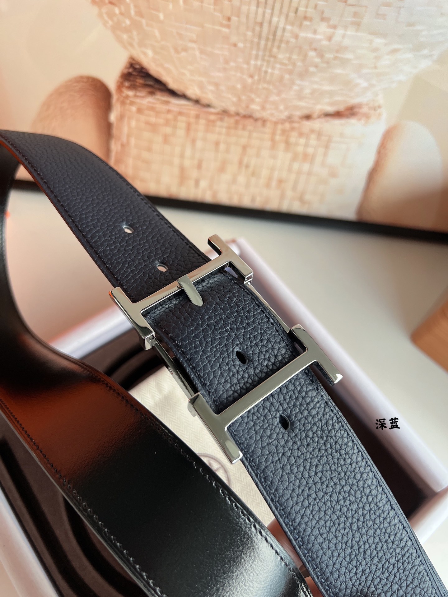 Hermès Basic Belt Cow Leather S-m