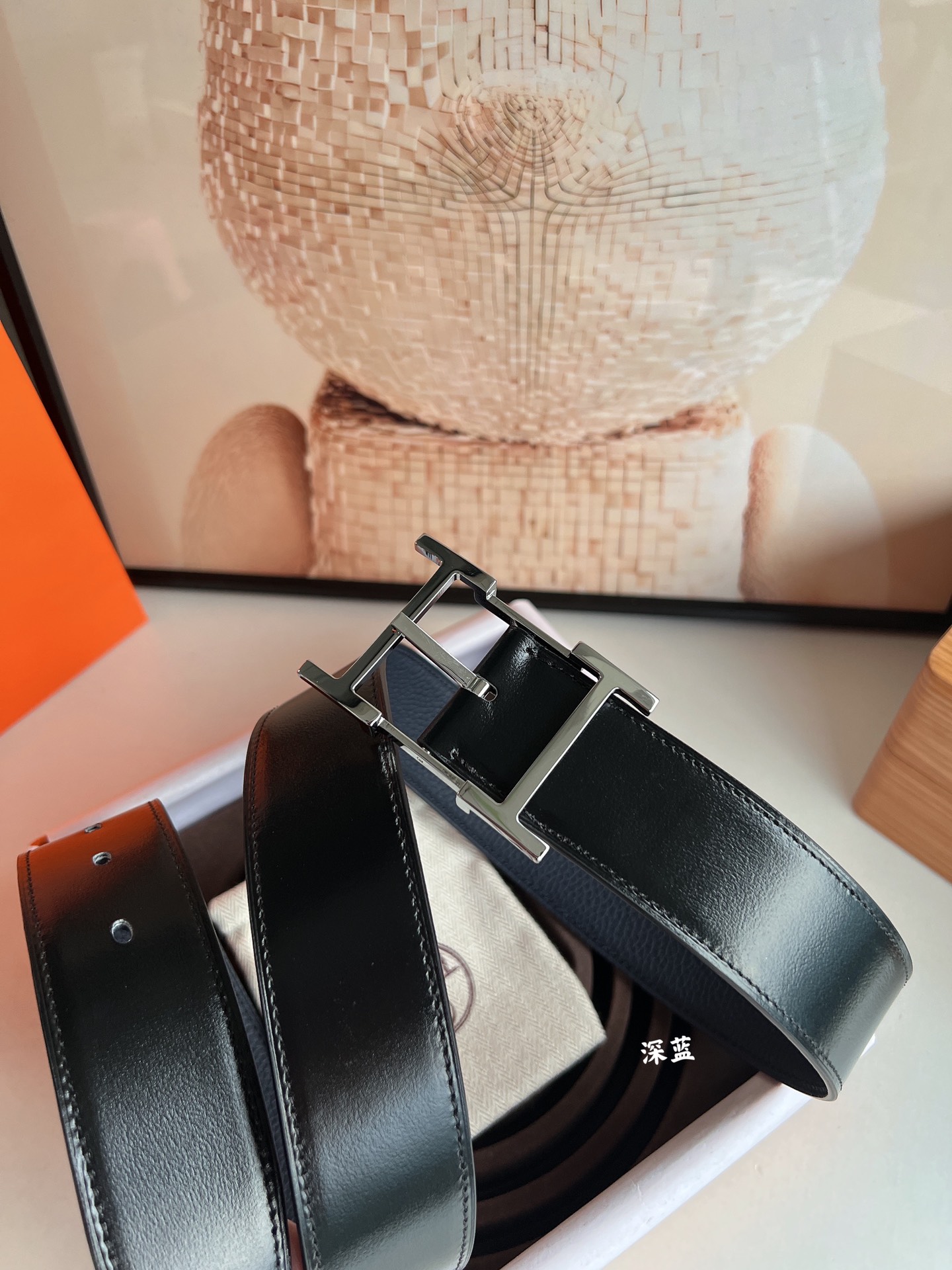Hermès Basic Belt Cow Leather S-m