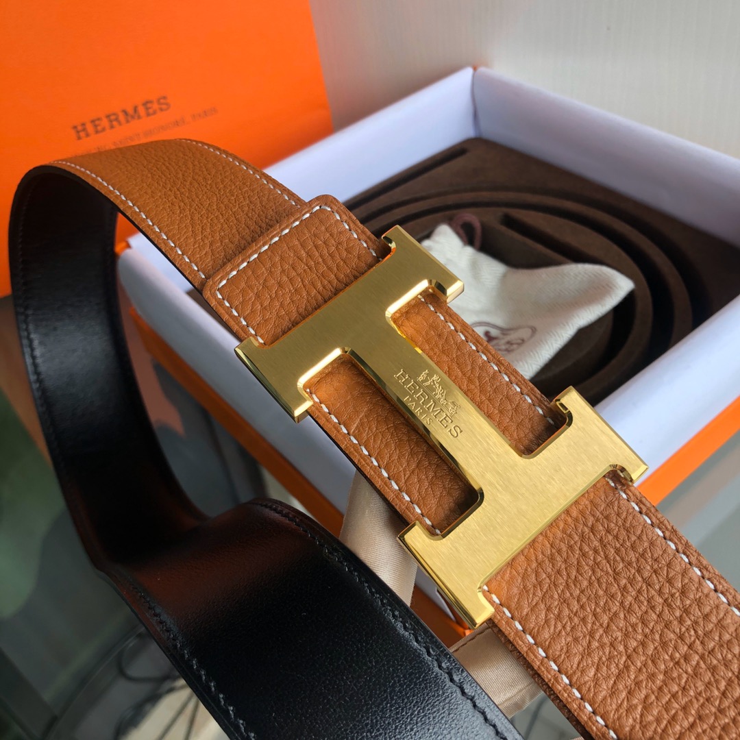 Hermès Male Basic Belt 38mm-s-m