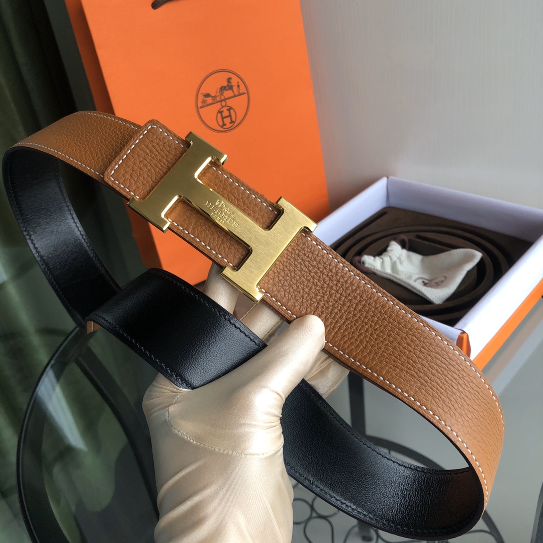 Hermès Male Basic Belt 38mm-s-m