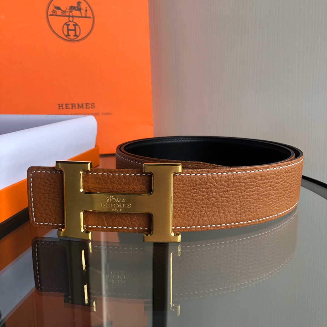 Hermès Male Basic Belt 38mm-s-m