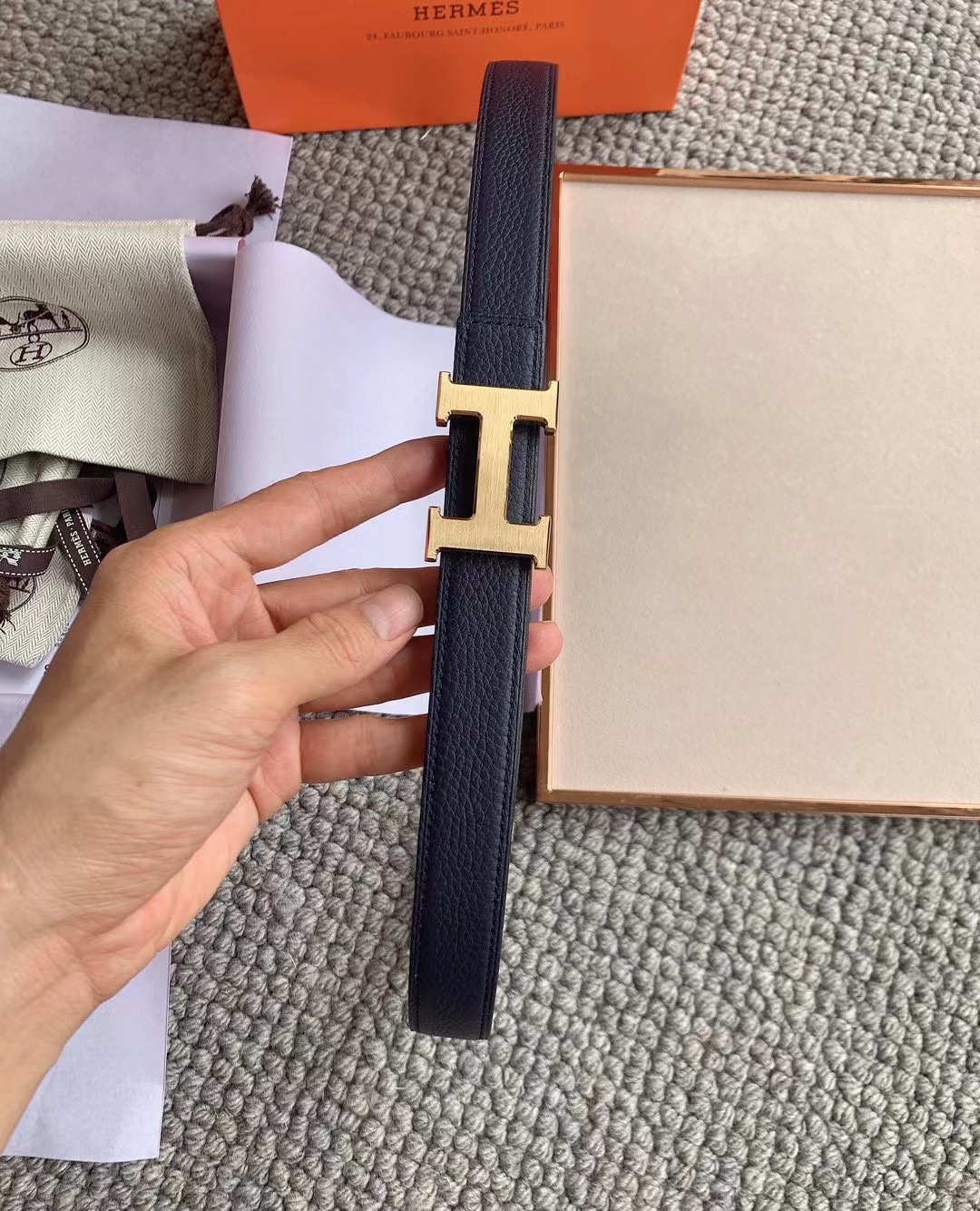 Hermès Female Basic Belt S-m