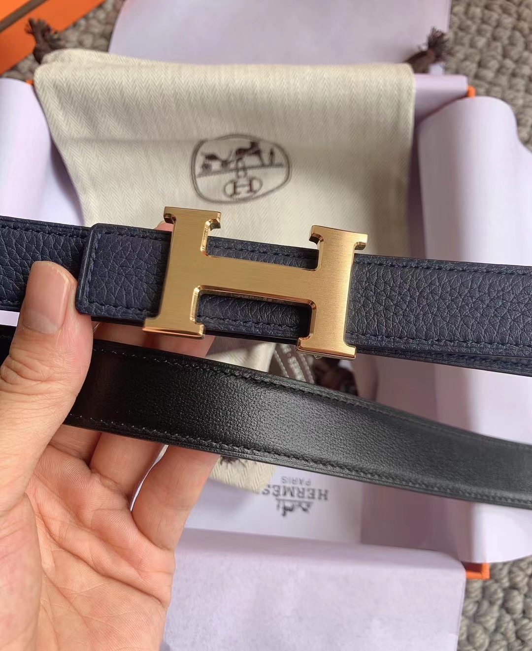 Hermès Female Basic Belt S-m
