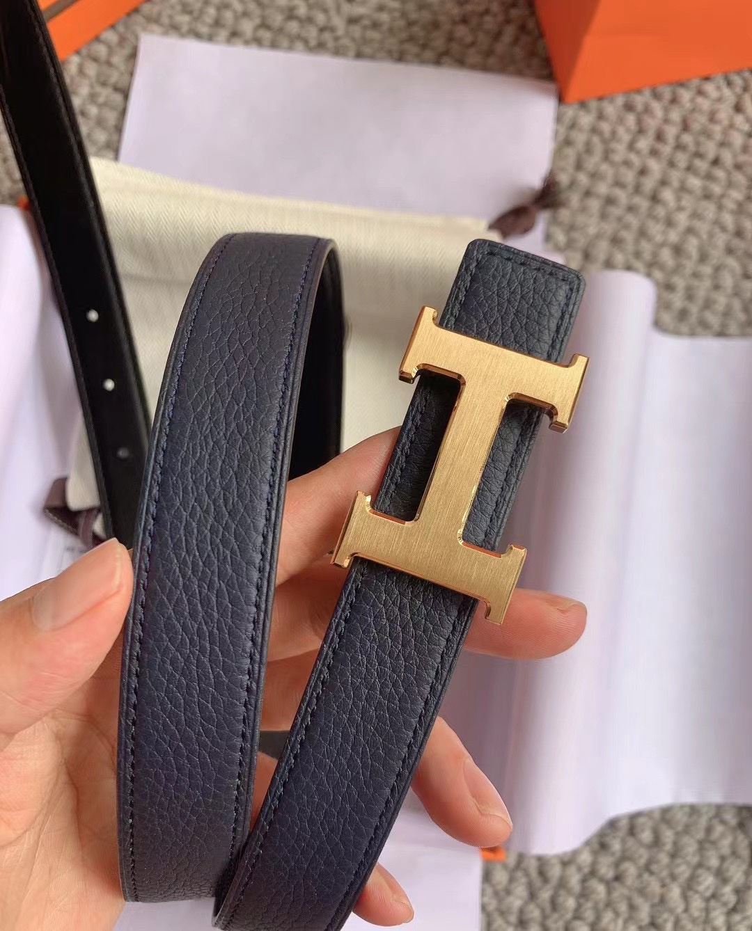 Hermès Female Basic Belt S-m