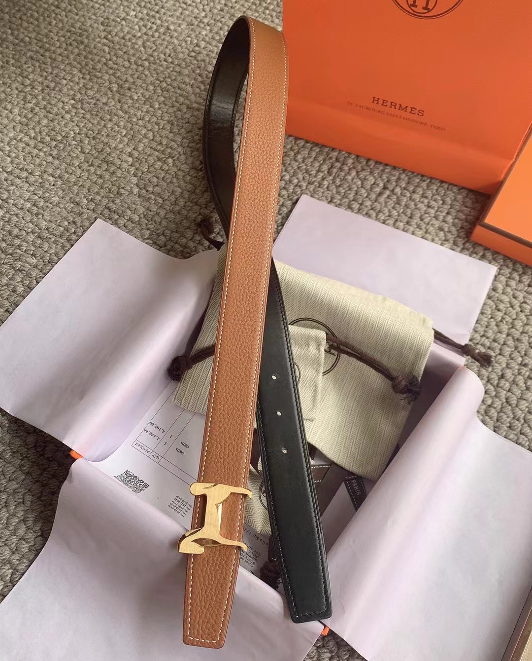 Hermès Basic Belt S-m