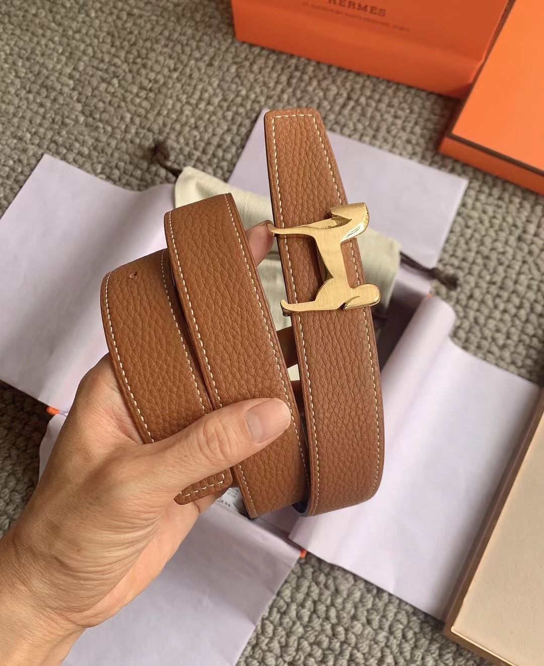 Hermès Basic Belt S-m