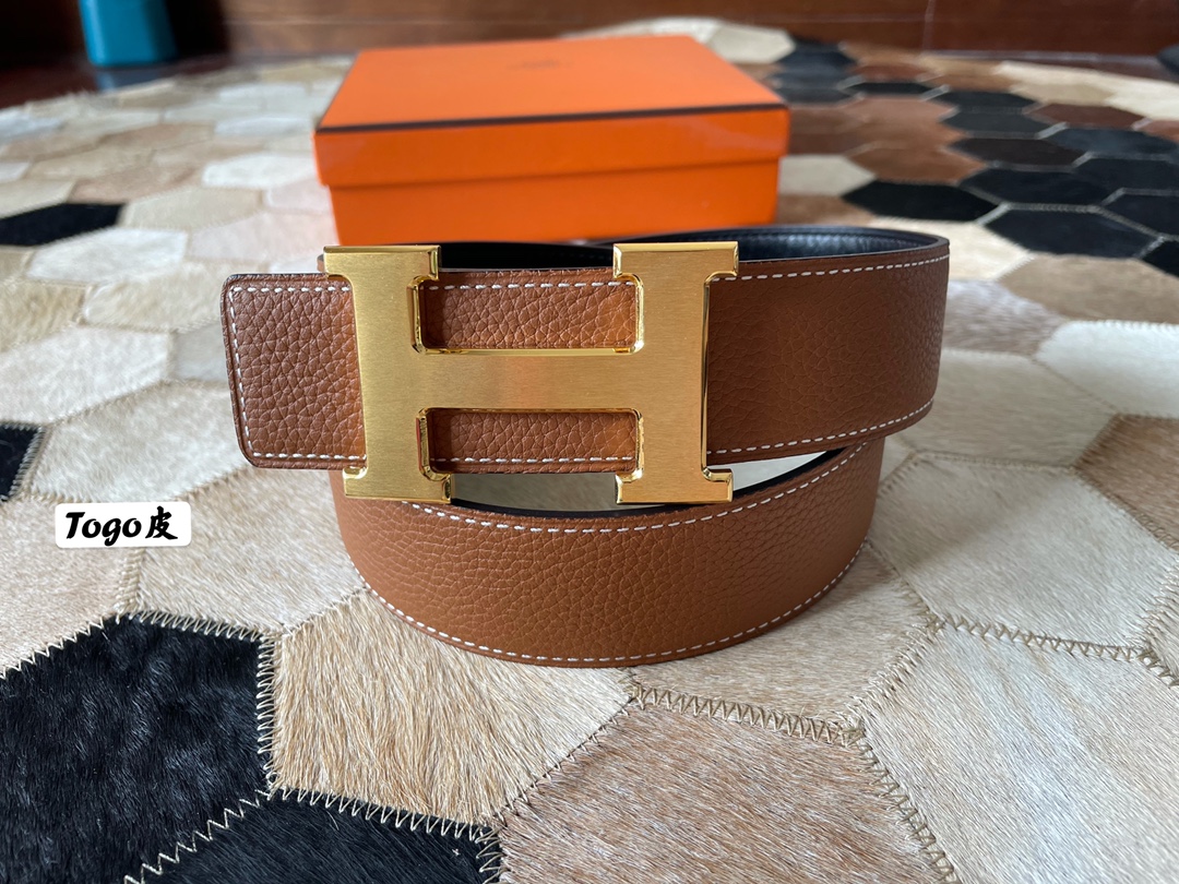 Hermès Male Basic Belt S-m