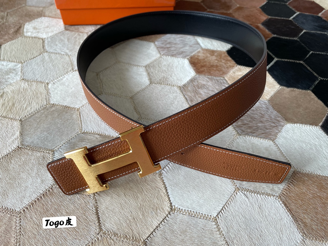 Hermès Male Basic Belt S-m