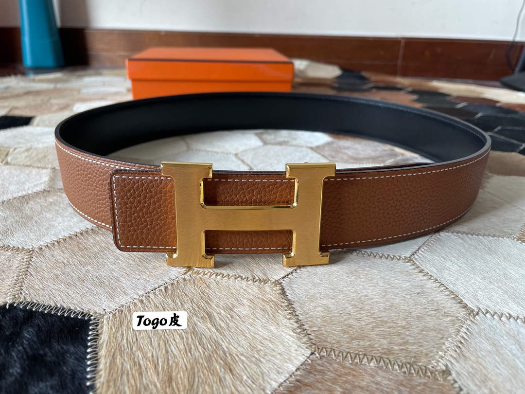 Hermès Male Basic Belt S-m