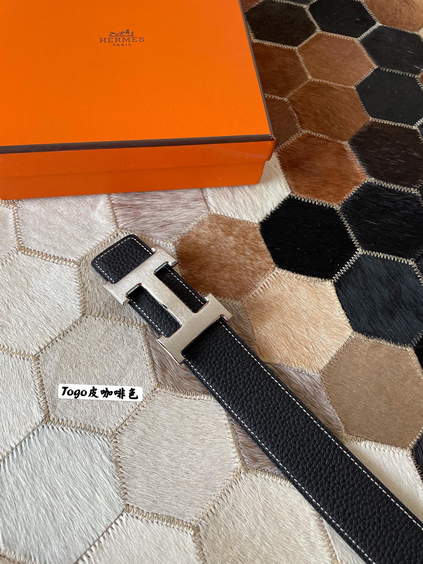 Hermès Male Basic Belt S-m