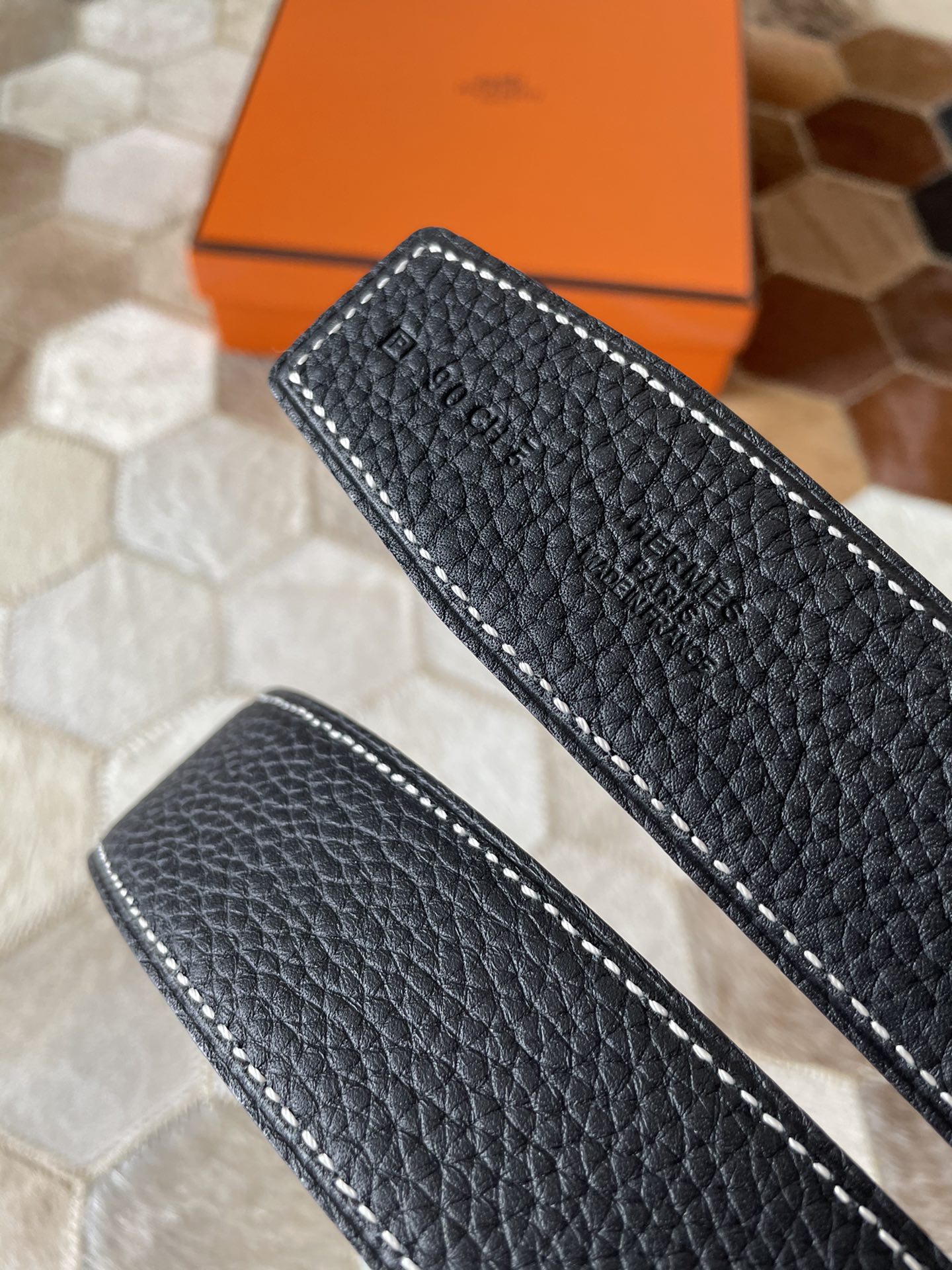 Hermès Male Basic Belt S-m