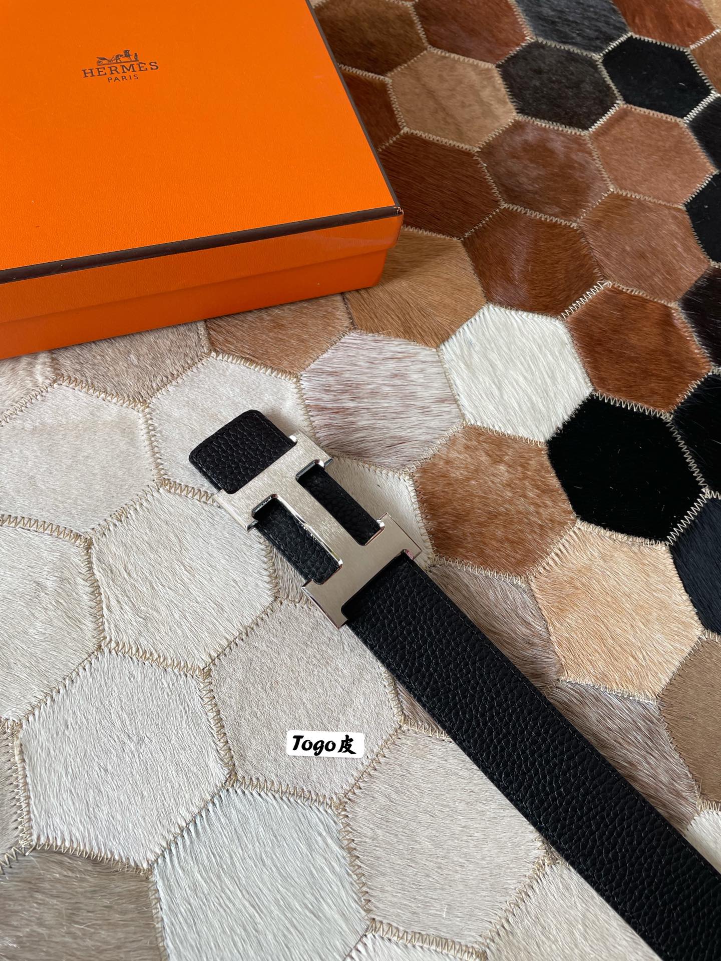 Hermès Male Basic Belt S-m