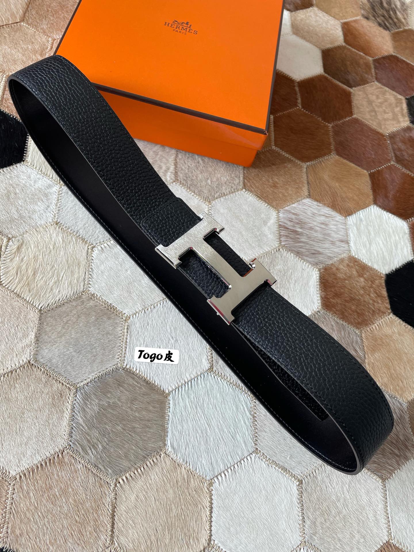 Hermès Male Basic Belt S-m