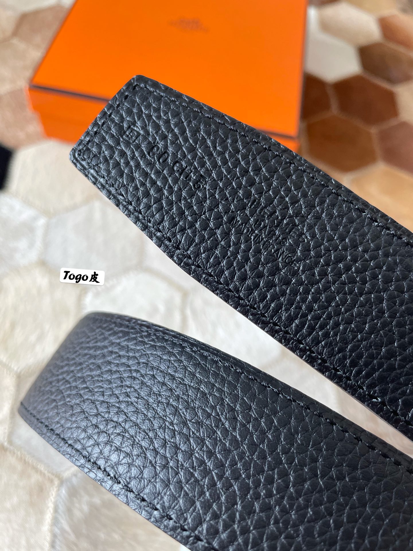 Hermès Male Basic Belt S-m