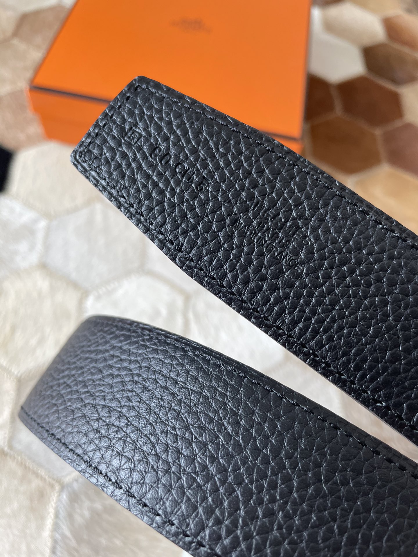 Hermès Male Basic Belt S-m