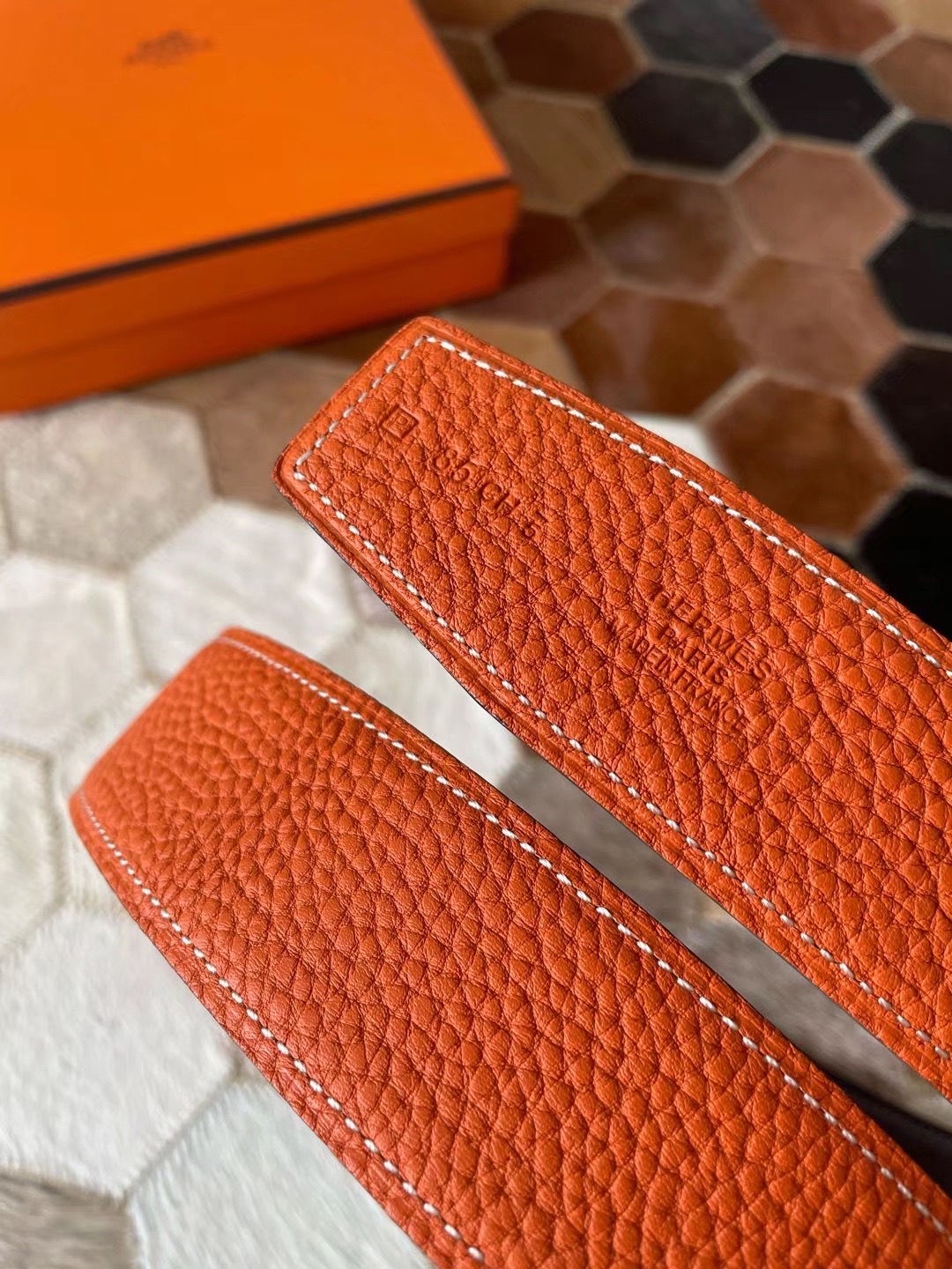 Hermès Male Basic Belt S-m